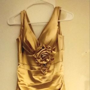 Formal Gold Stunning Homecoming